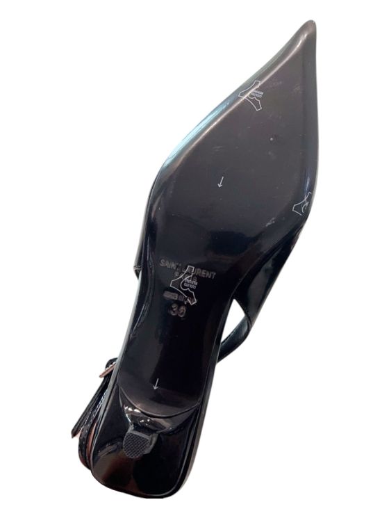 Saint Laurent Cherish Kitten Heel Slingback Pump Black 2511240 02.jpg