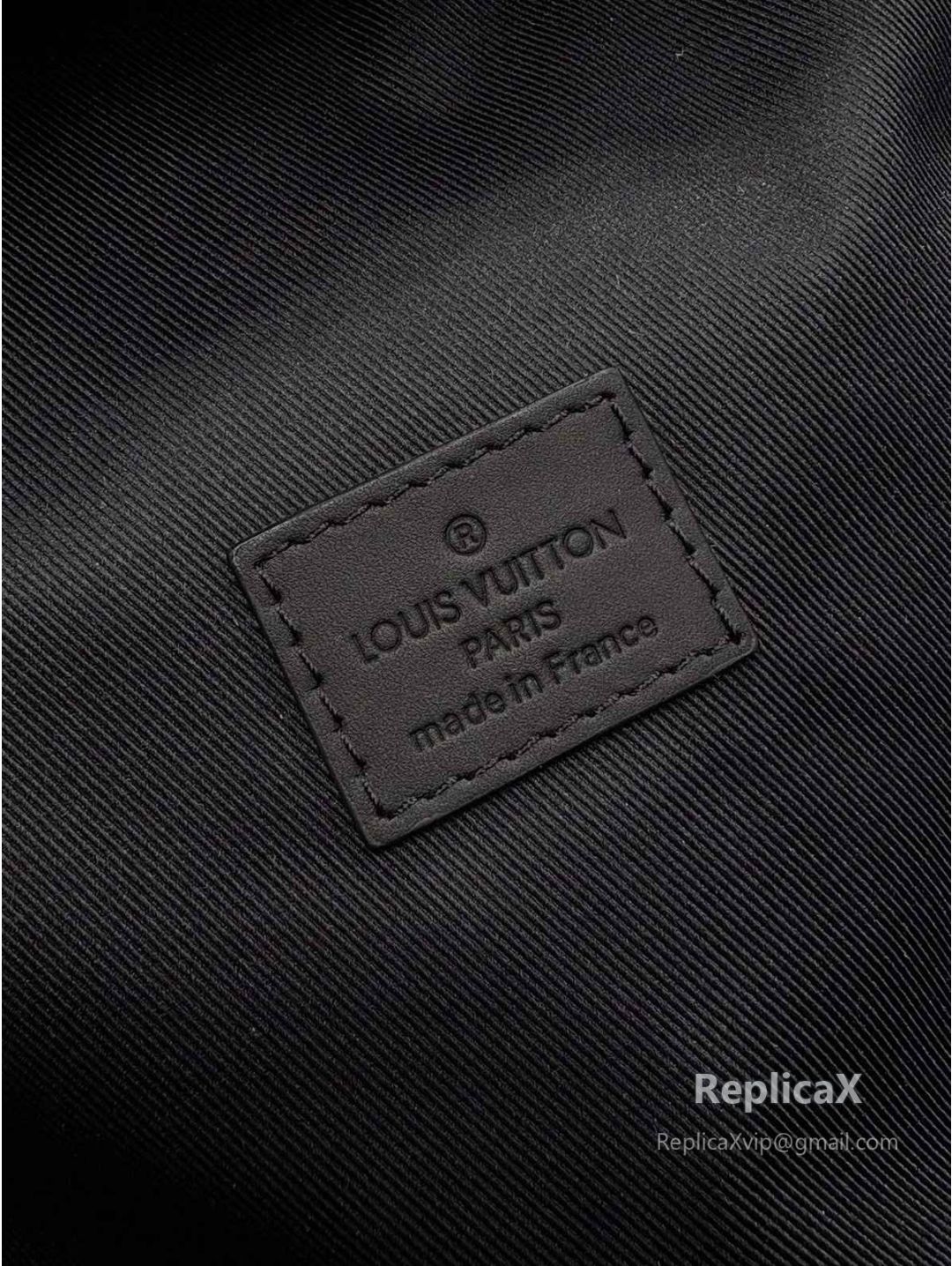 Louis Vuitton Keepall N45287 in black damier canvas