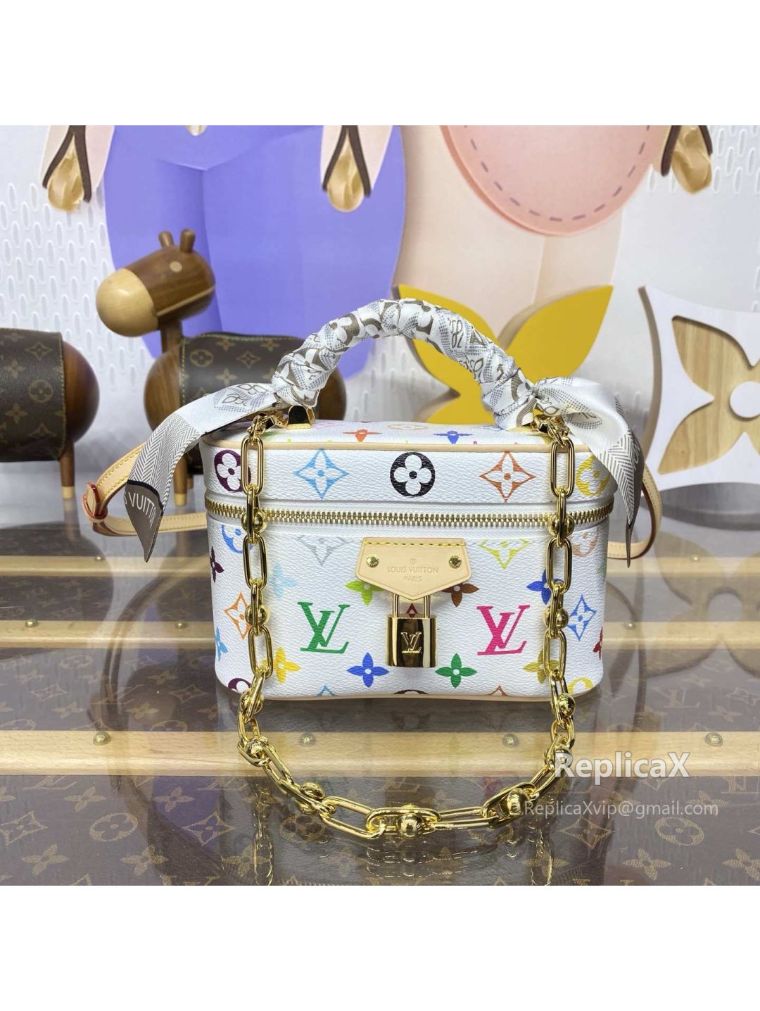 Louis Vuitton Speedy in white monogram canvas M13662