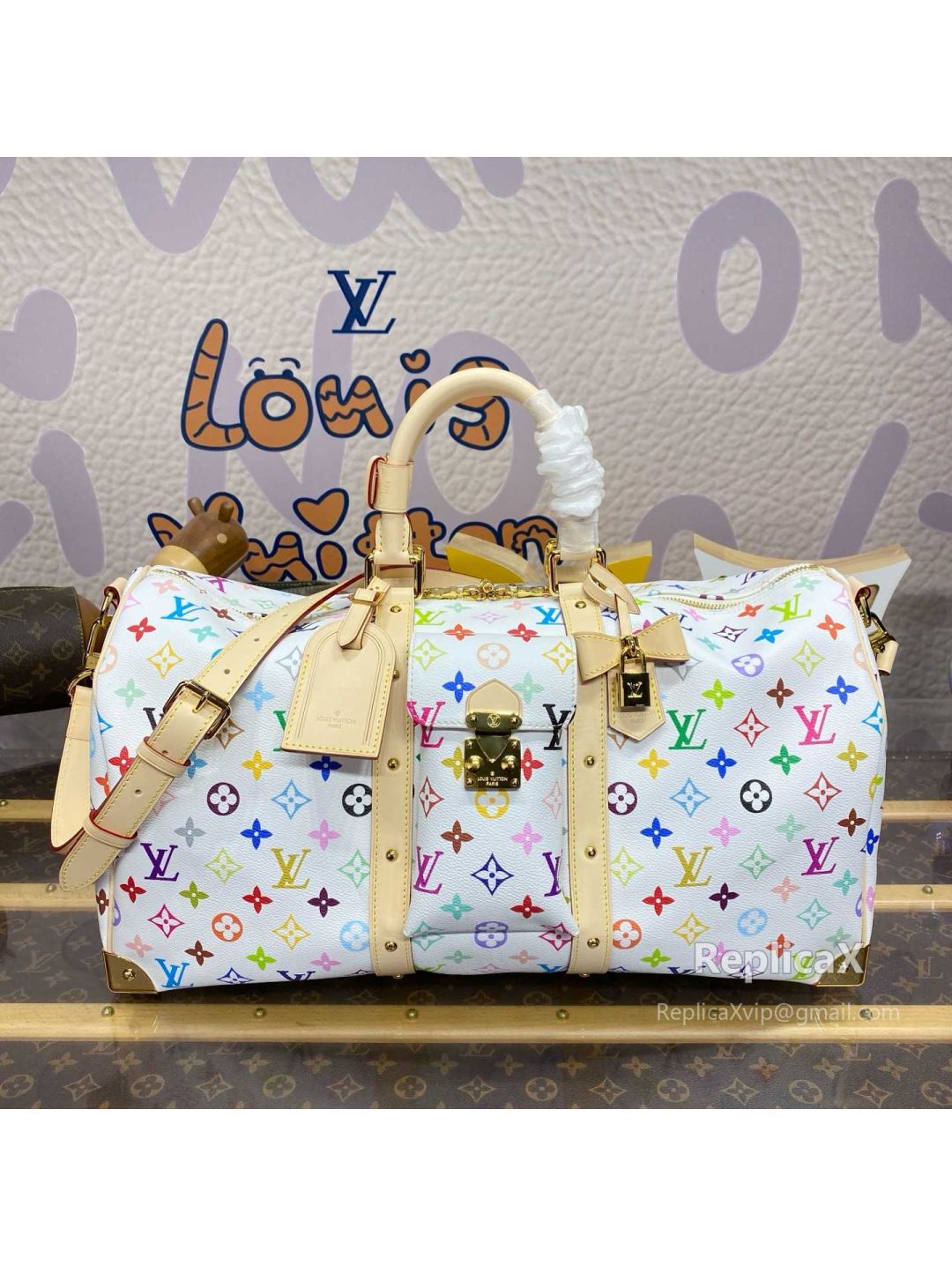 Louis Vuitton Speedy in white monogram canvas M13742