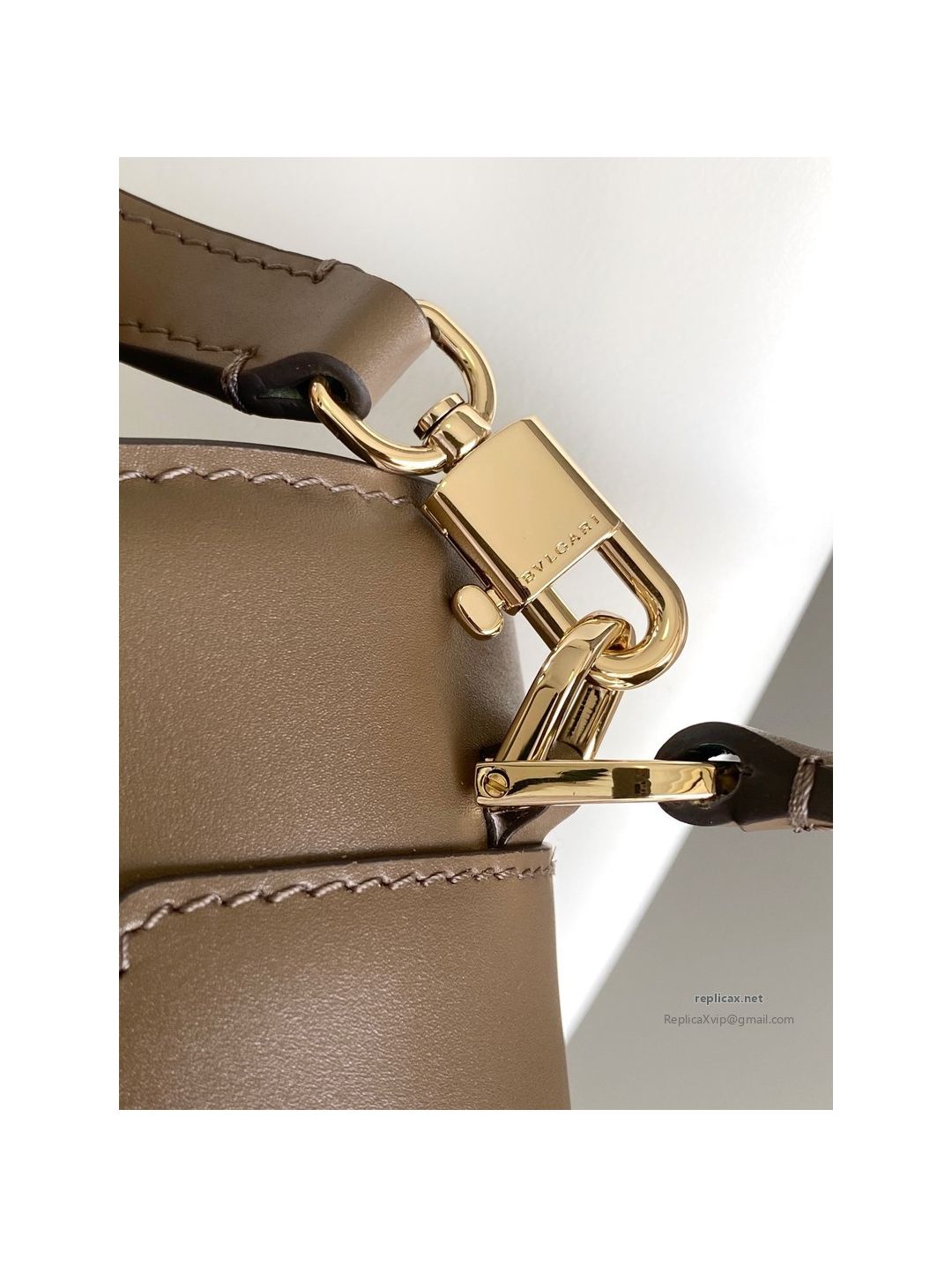 Bvlgari Serpenti Forever Medium Top Handle Bag Brown Calfskin