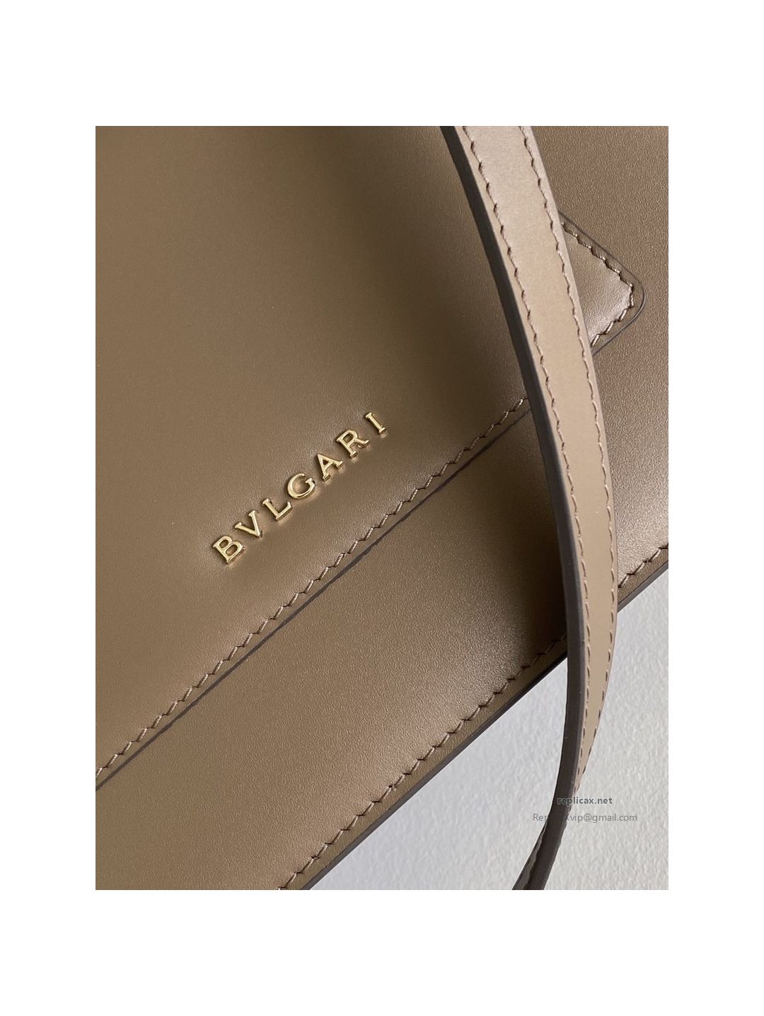 Bvlgari Serpenti Forever Medium Top Handle Bag Brown Calfskin