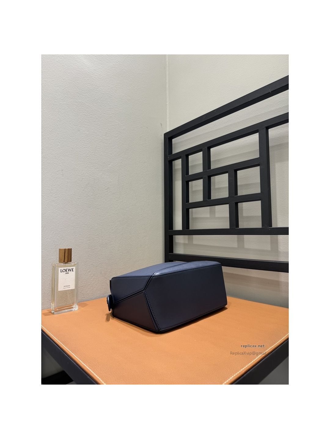 Loewe Puzzle Small Bag Navy Multicolor