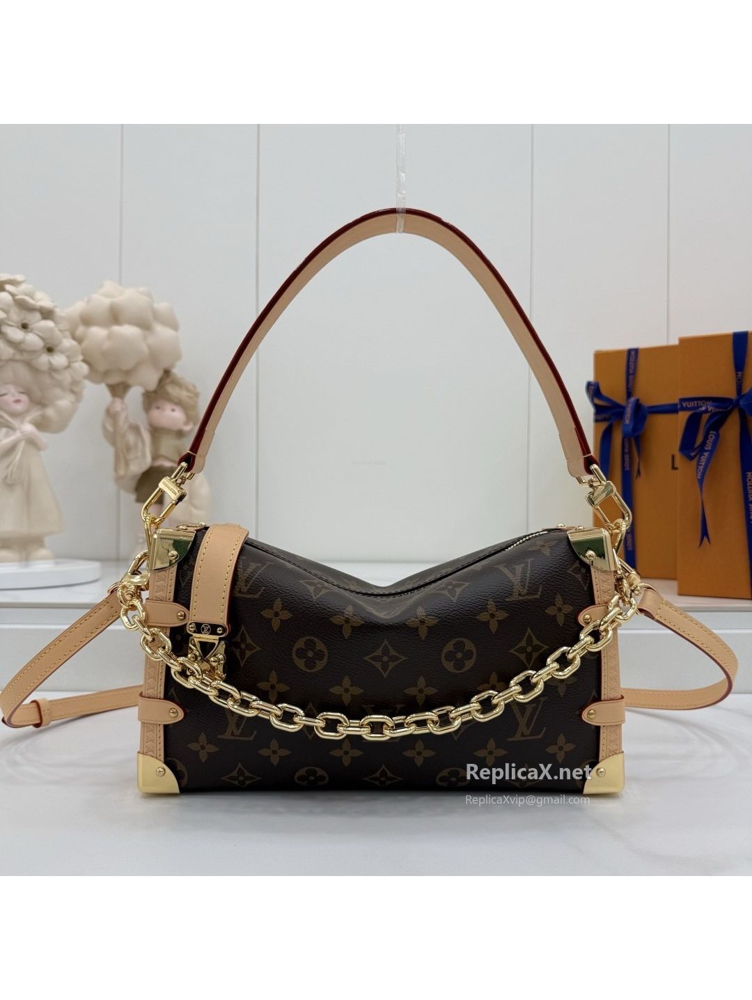louis-vuitton-brown-monogram-chain-hobo-bag-with-tan-corner-trim-rxlvj01388-01