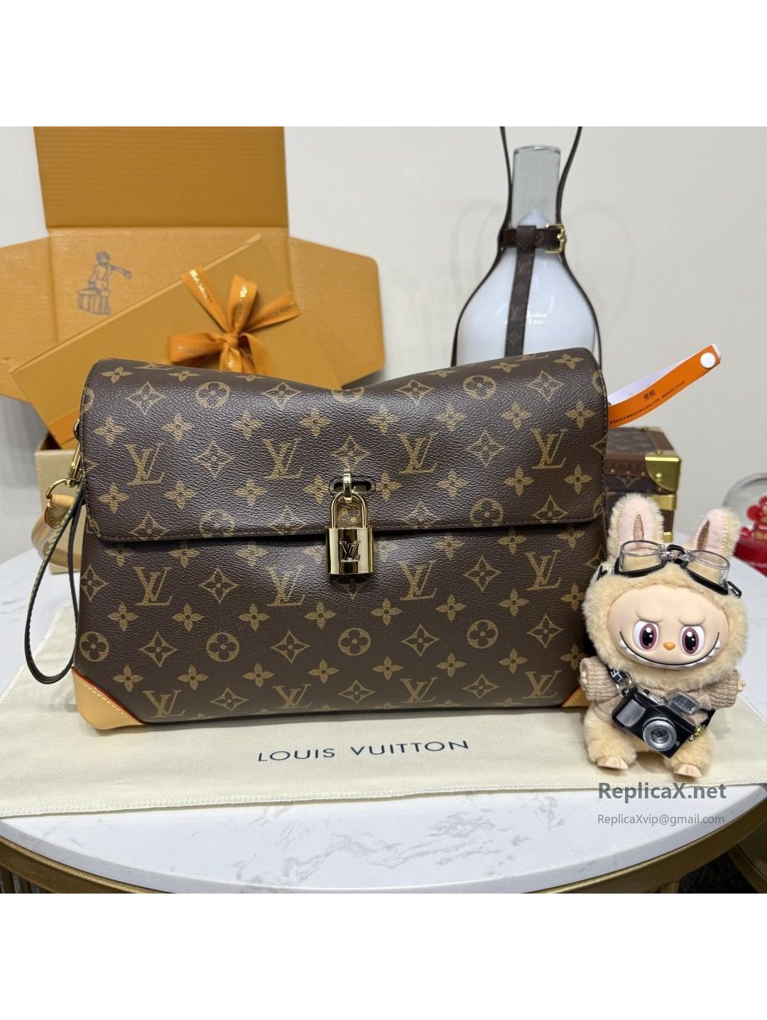 louis-vuitton-brown-monogram-flap-shoulder-bag-with-tan-corners-premium-rxlvj01356-01