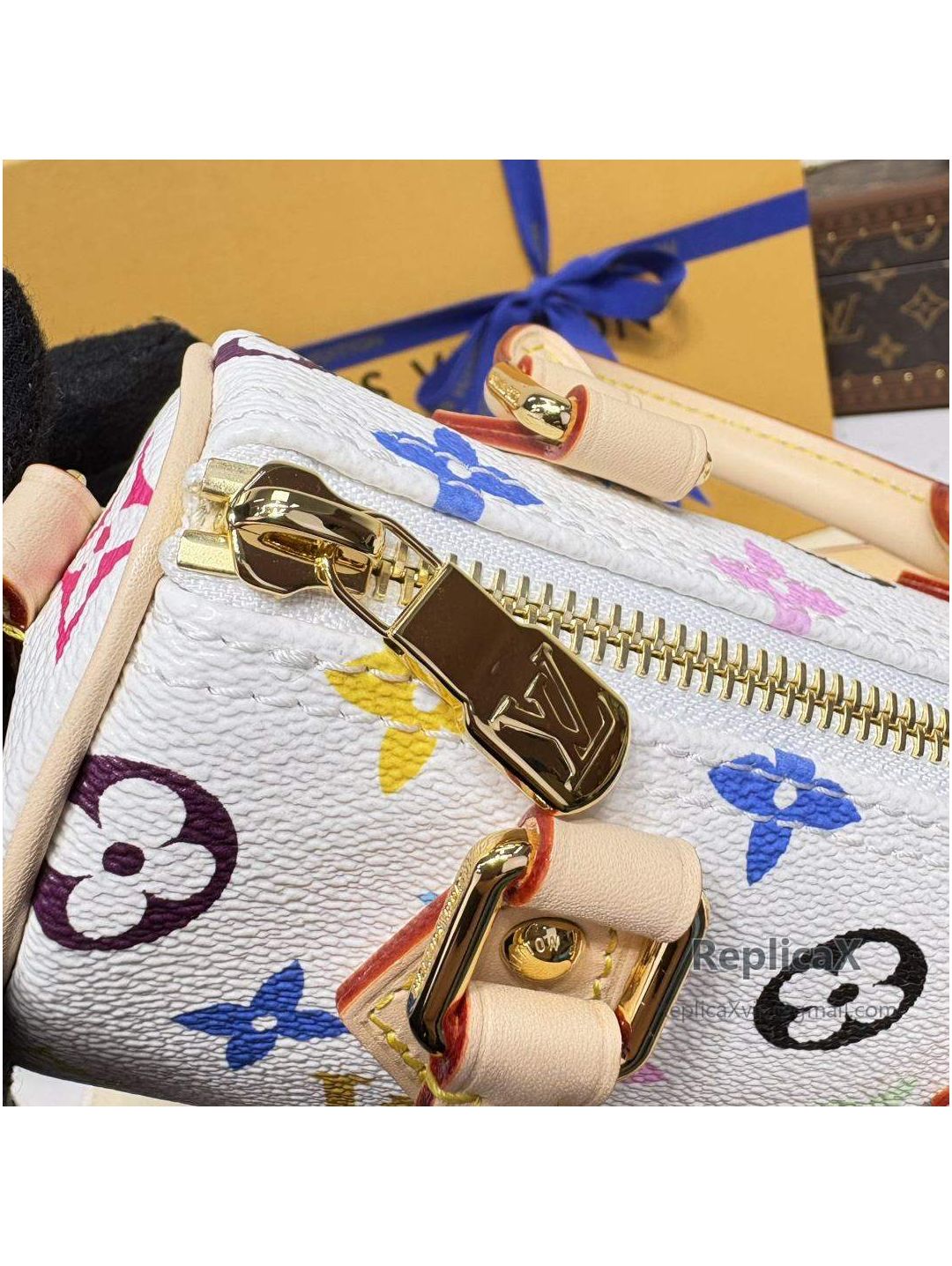Louis Vuitton LV x TM Nano Speedy 25 Monogram Multicolore M13391 Premium