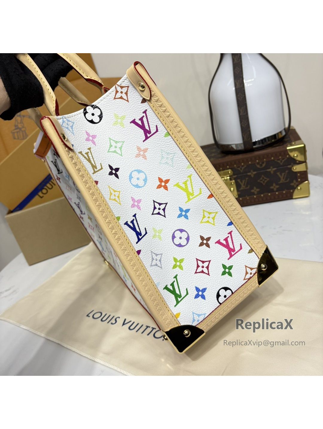 Louis Vuitton Neverfull 30 Monogram Multicolore M13079