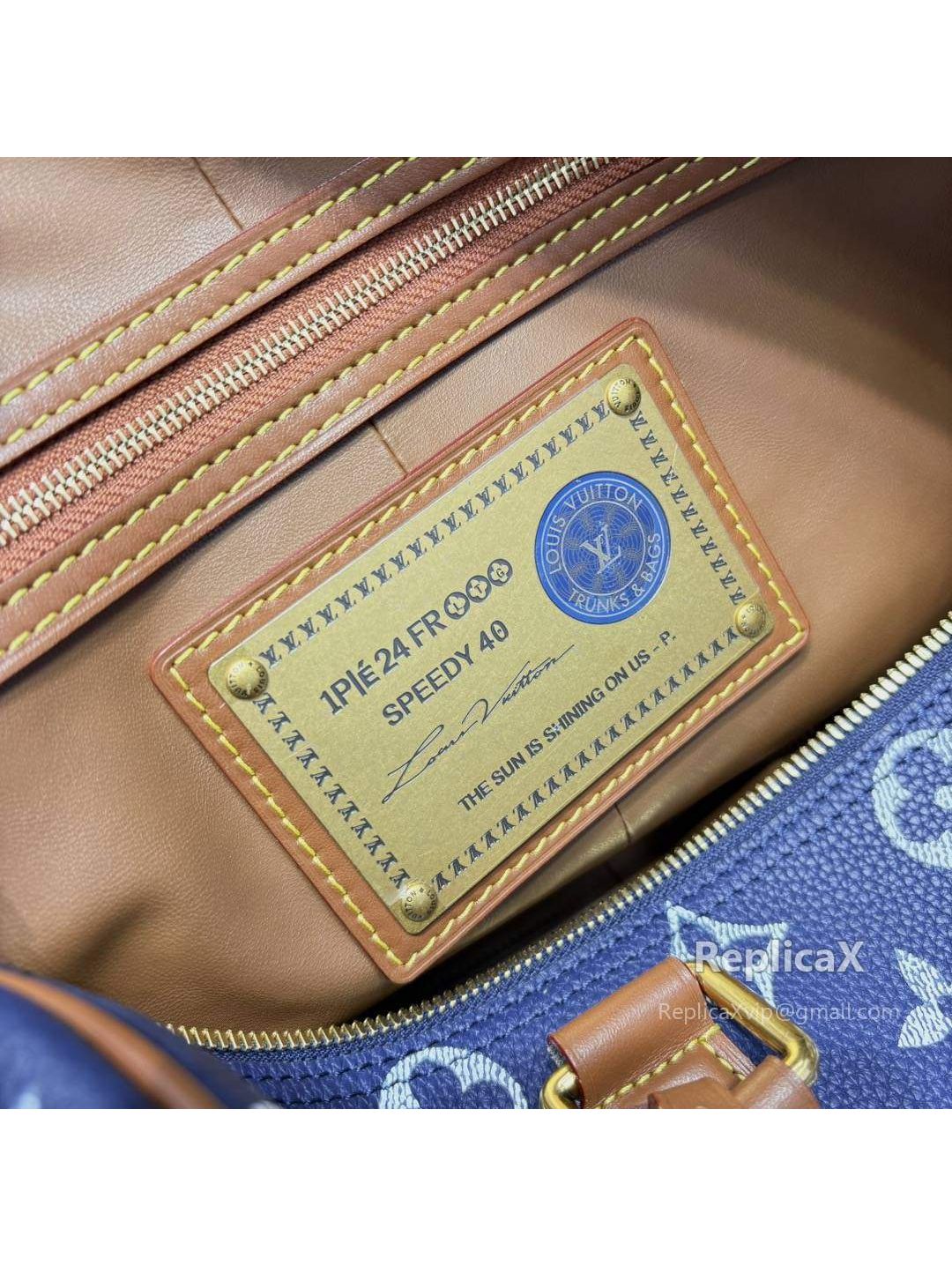 Louis Vuitton Speedy in blue Monogram Multicolore