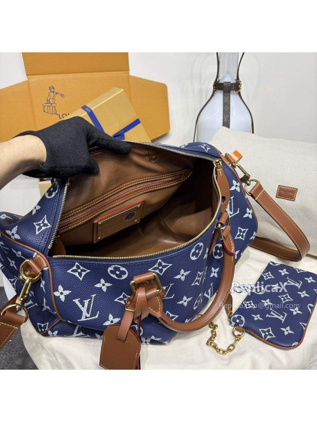 Louis Vuitton Speedy in blue Monogram Multicolore