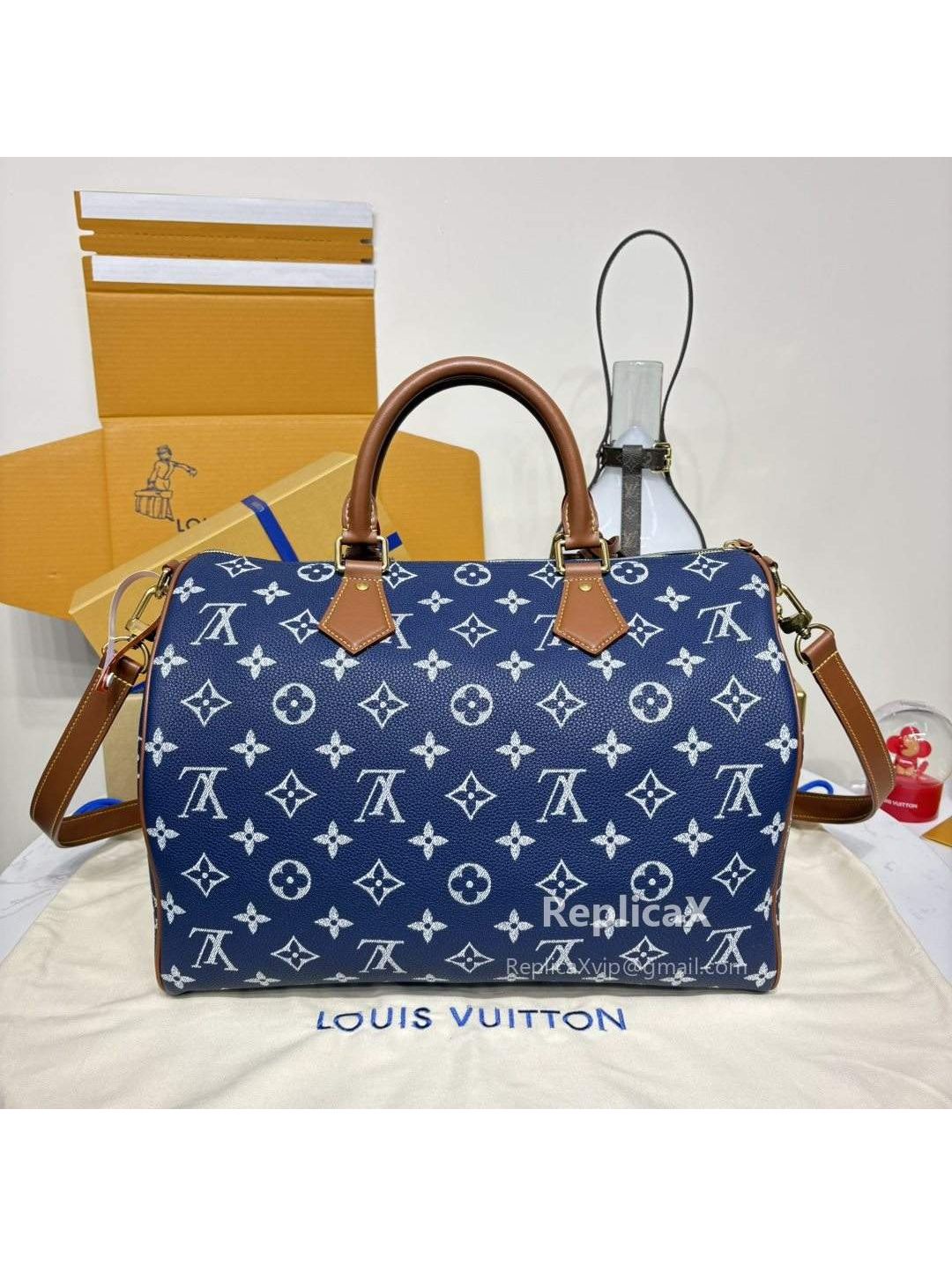 Louis Vuitton Speedy in blue Monogram Multicolore