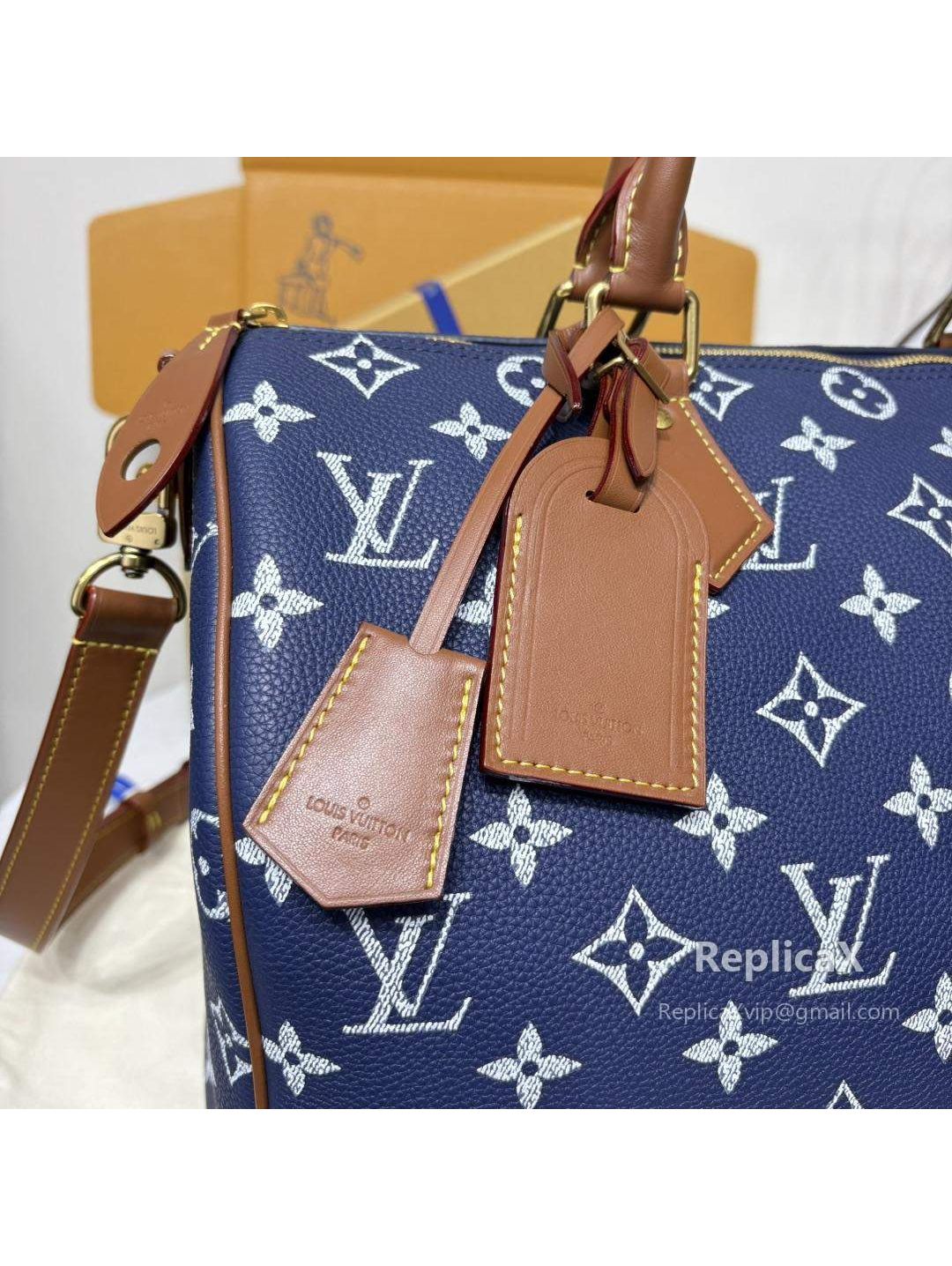 Louis Vuitton Speedy in blue Monogram Multicolore