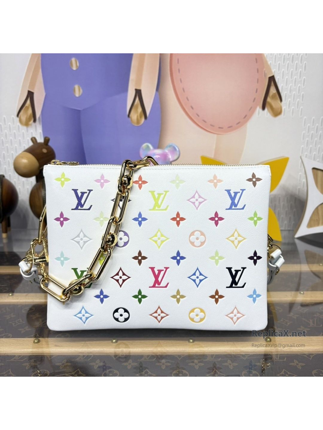louis-vuitton-white-multicolor-monogram-chain-shoulder-bag-rxlvj03126-01