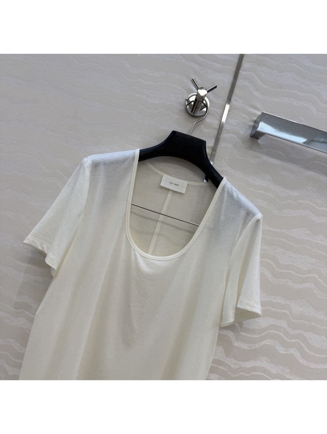 The Row Short Sleeve Oversized T-Shirt in White