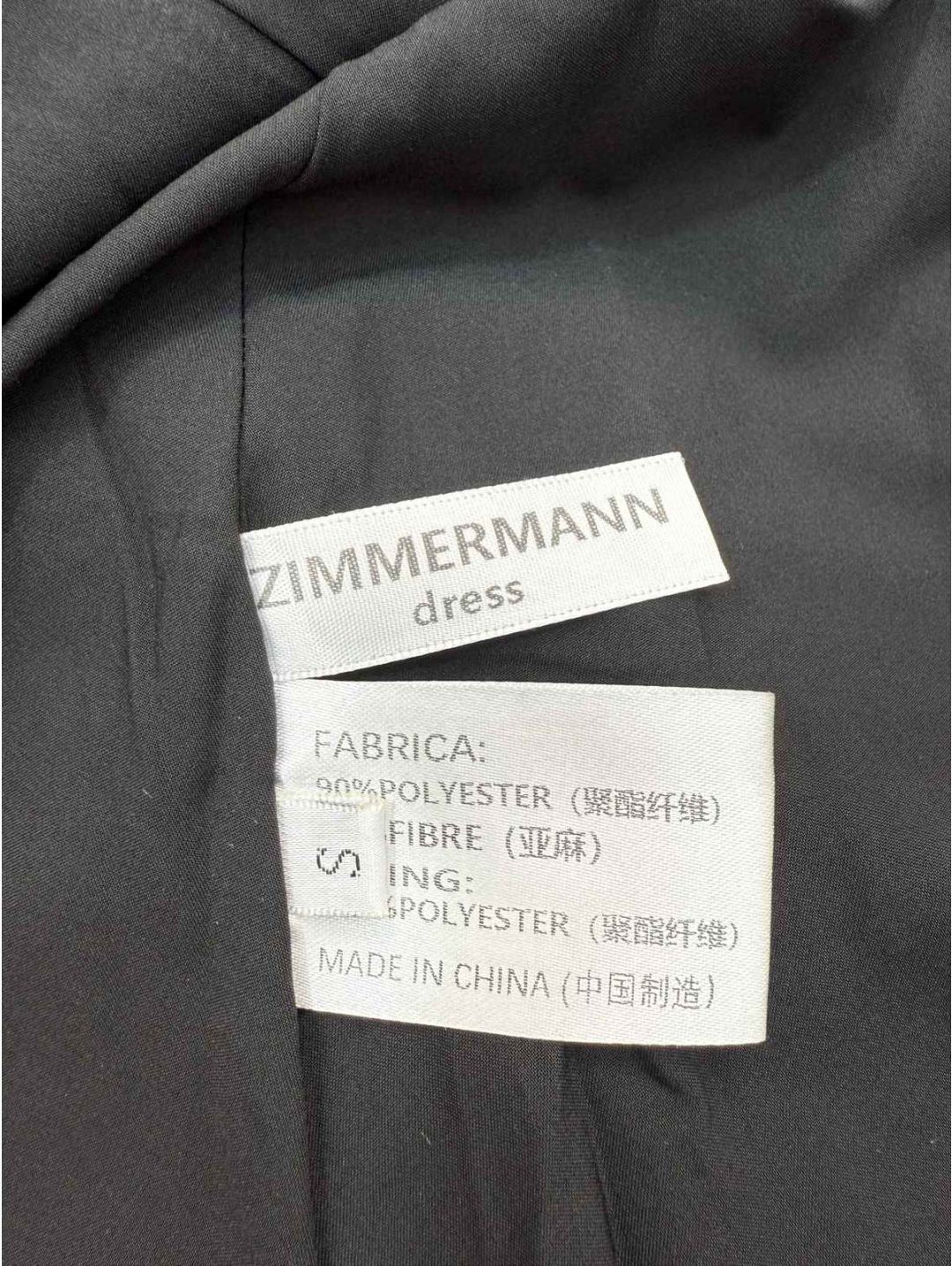 Zimmermann Linen Floral Dress in Multicolor