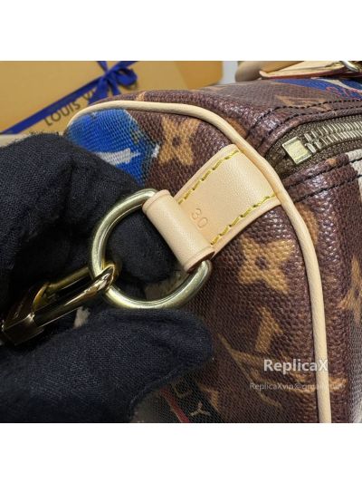 Speedy by Louis Vuitton — brown monogram canvas M47087