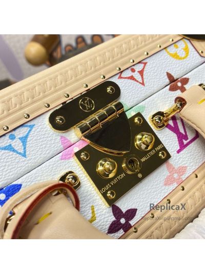 Louis Vuitton VLM in white monogram canvas M13125