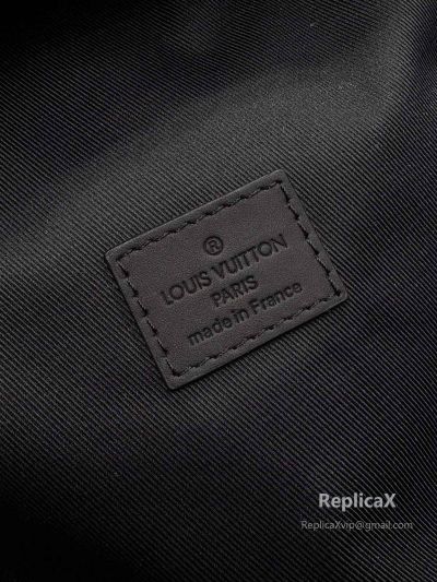 Louis Vuitton Keepall N45287 in black damier canvas