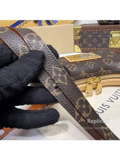 Louis Vuitton VLM M12615 in dark brown monogram canvas