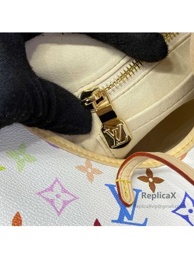 Louis Vuitton Neverfull in white monogram canvas M13085