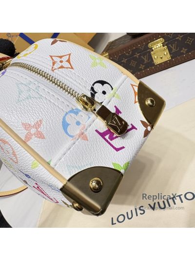 Louis Vuitton Speedy in white Monogram Multicolore M13084