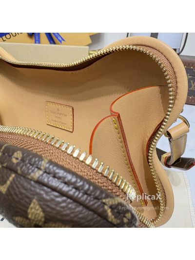 Louis Vuitton VLM M12615 in dark brown monogram canvas