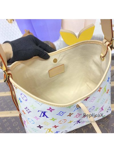 Louis Vuitton Neverfull in white monogram canvas M13085