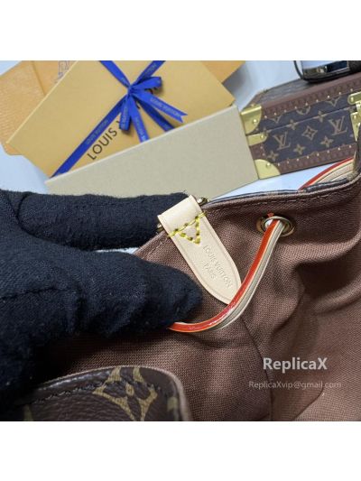 Neverfull by Louis Vuitton — black Monogram Multicolore M25085