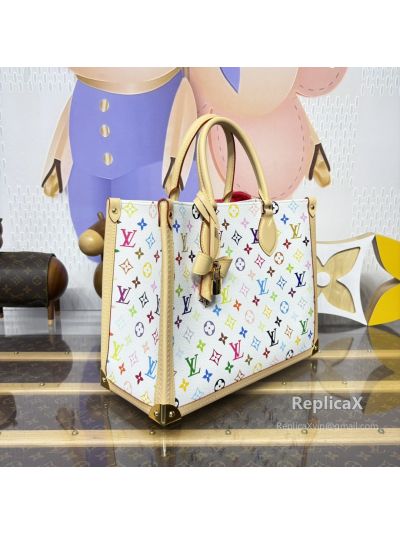 Louis Vuitton Neverfull in white monogram canvas M13079