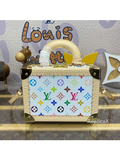 Louis Vuitton VLM in white monogram canvas M13125