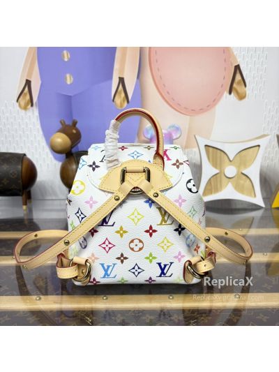 Louis Vuitton Speedy in white Monogram Multicolore M13081