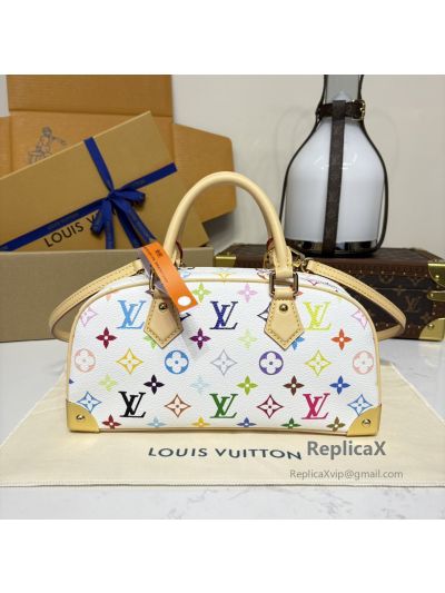 Louis Vuitton Speedy in white Monogram Multicolore M13084