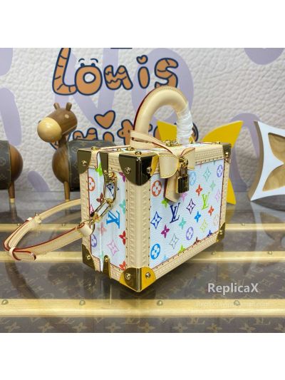 Louis Vuitton VLM in white monogram canvas M13125
