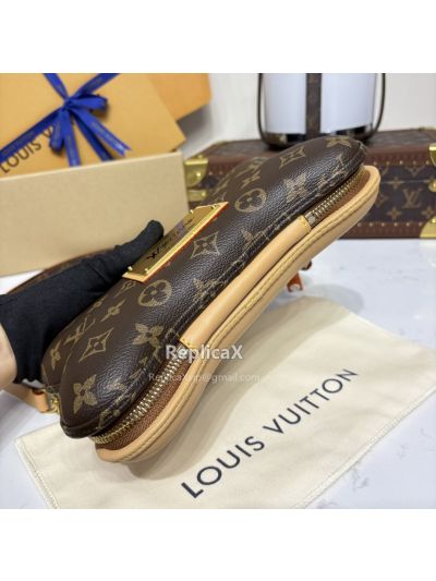 Louis Vuitton VLM M12615 in dark brown monogram canvas
