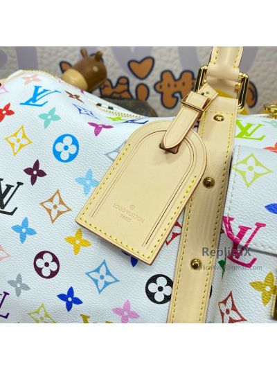 Louis Vuitton Speedy in white monogram canvas M13742