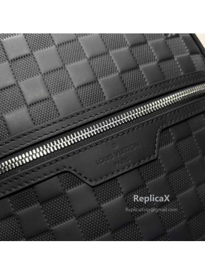 Louis Vuitton Keepall N45287 in black damier canvas
