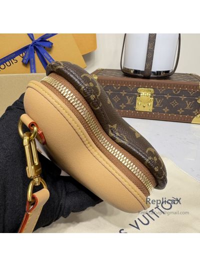Louis Vuitton VLM M12615 in dark brown monogram canvas