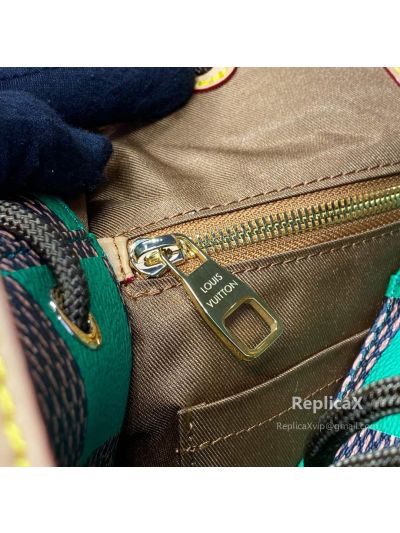 VLM by Louis Vuitton — green damier canvas N40564