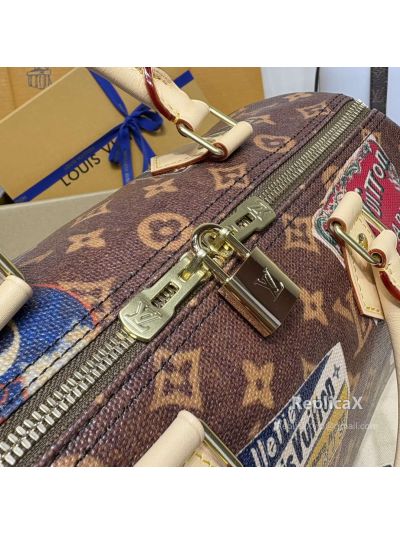 Speedy by Louis Vuitton — brown monogram canvas M47087
