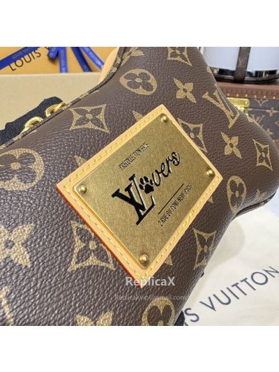 Louis Vuitton VLM M12615 in dark brown monogram canvas