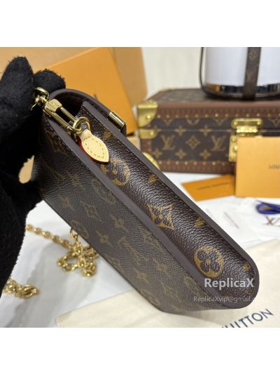Louis Vuitton VLM M13572 in dark blue monogram canvas
