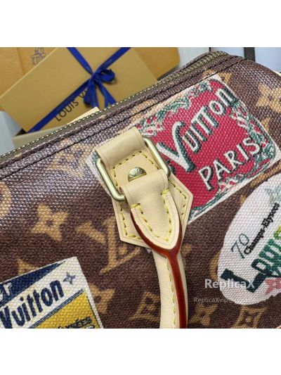 Speedy by Louis Vuitton — brown monogram canvas M47087