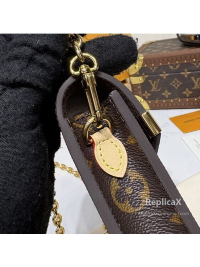 Louis Vuitton VLM M13572 in dark blue monogram canvas