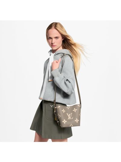 Louis Vuitton All In Bb Bicolor Monogram Empreinte Leather