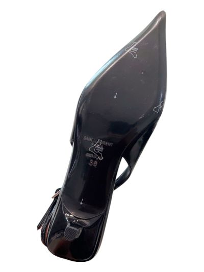 Saint Laurent Cherish Kitten Heel Slingback Pump Black 2511240 02.jpg