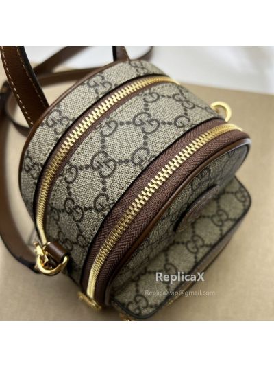 Gucci Animal Print Multi Function GG Canvas Bag 725654 in Beige