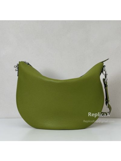 Gucci B Large Shoulder Bag 800194 in Olive Green