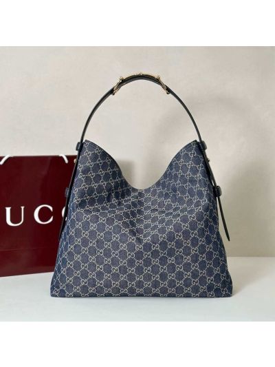 Gucci Beatrix Large Tote Bag 850546 in Blue