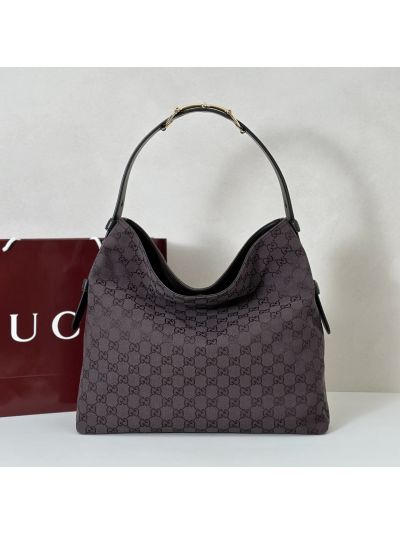 Gucci Beatrix Large Tote Bag 850546 in Brown and Dark