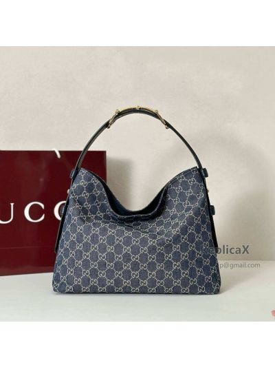 Gucci Beatrix Medium Tote Bag 850926 in Blue
