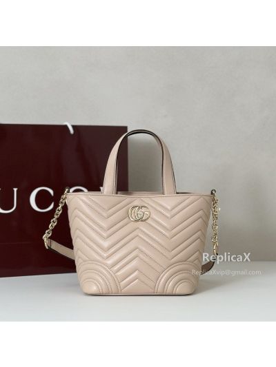 Gucci Betty Small Tote Bag 847386 in Pale Pink